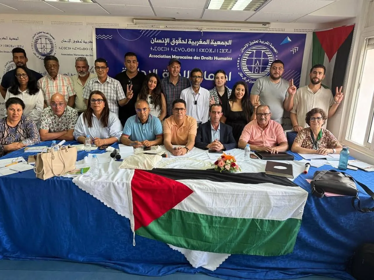 سعاد البراهمة تتولى رسمياً رئاسة الجمعية المغربية لحقوق الإنسان بدلاً من غالي سعاد البراهمة تتولى رسمياً رئاسة الجمعية المغربية لحقوق الإنسان بدلاً من غالي