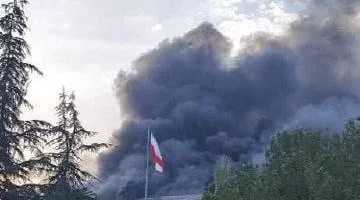 فيديو: لقطات تظهر الدمار الواسع نتيجة استهداف إسرائيل لمبنى الإذاعة والتلفزيون في طهران