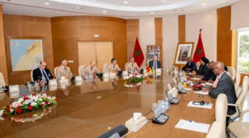 لوديي يرحب بوزير الدفاع الرواندي
