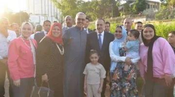 محافظ أسيوط يحتفي بعيد الأضحى مع المواطنين في نادي الموظفين