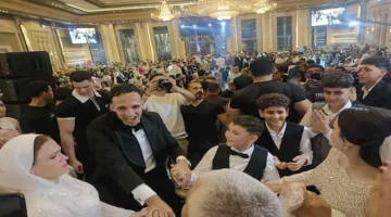 7 لقطات جديدة من زفاف ناصر منسي