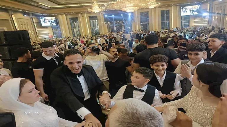 7 لقطات جديدة من زفاف ناصر منسي 7 لقطات جديدة من زفاف ناصر منسي