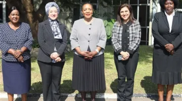السفيرة المصرية في زامبيا تتباحث مع رئيسة البرلمان الزامبي