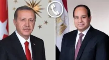 السيسي يجرى محادثة هاتفية مع نظيره التركي لبحث التوترات الإقليمية وتعزيز جهود الاستقرار.