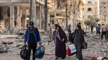 جيش الاحتلال يُصدر تعليمات جديدة لإجلاء السكان في مدينة غزة