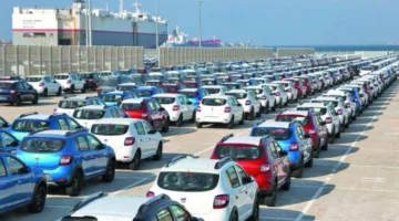 انخفاض استيراد السيارات الخاصة بنسبة 19.2% في الربع الأول من 2025 وزيادة في قطع الغيار بنسبة 22.8%