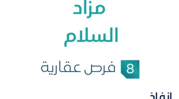 8 فرص استثمارية في العقارات.. مزاد السلام تحت مراقبة مزادات التنفيذ