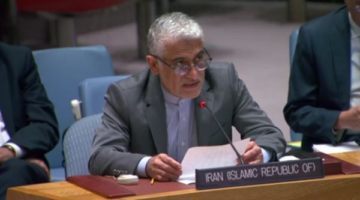 السفير الإيراني لدى الأمم المتحدة: سنرد على الهجمات على إيران إذا تم إثبات تورط واشنطن فيها.