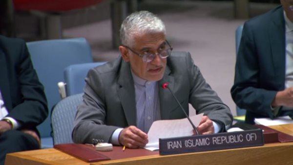 السفير الإيراني لدى الأمم المتحدة: سنرد على الهجمات على إيران إذا تم إثبات تورط واشنطن فيها. السفير الإيراني لدى الأمم المتحدة: سنرد على الهجمات على إيران إذا تم إثبات تورط واشنطن فيها.
