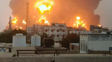 الحوثي: إسرائيل تستهدف ميناء الحديدة في اليمن