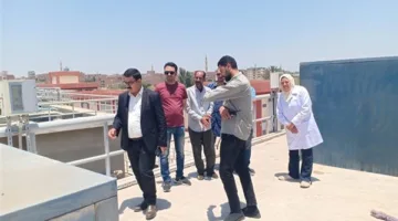 مدير مياه الشرقية يقوم بجولة تفقدية لمتابعة محطات ديرب نجم
