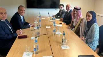 وزير الخارجية يجتمع بنظيره السعودي خلال فعاليات منتدى أوسلو