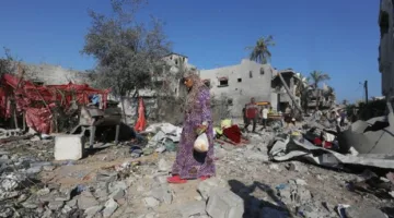 عدد الشهداء جراء قصف الاحتلال لخيمة نازحين غرب خان يونس يرتفع إلى 18.