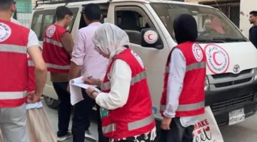الهلال الأحمر: نواصل تقديم الدعم النفسي والمادي وتقييم الاحتياجات العاجلة لعائلات ضحايا حادث المنوفية.