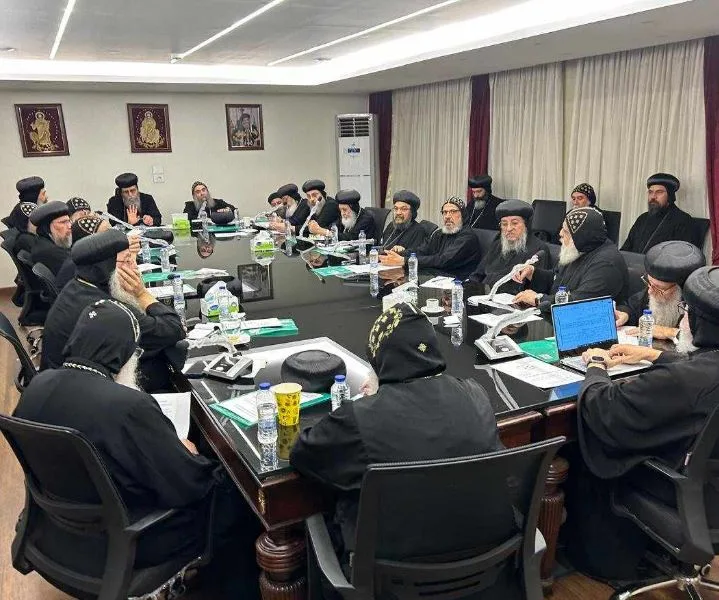 اجتماعات اللجان الخاصة بالمجمع المقدس تُعقد سنويًا في الكاتدرائية المرقسية بالعباسية اجتماعات اللجان الخاصة بالمجمع المقدس تُعقد سنويًا في الكاتدرائية المرقسية بالعباسية