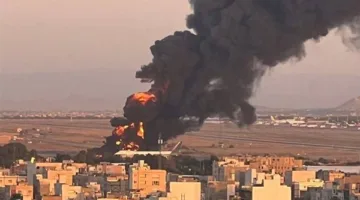 إيران: انفجار بالقرب من مطار “هاشمي نجاد” في مشهد