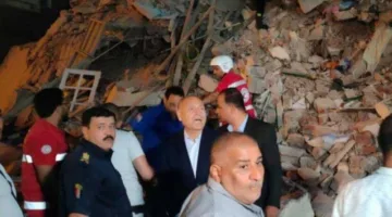 Collapse of Actor Nour El Sherif’s House in Egypt