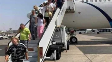 Departure of 17,000 tourists from Hurghada International Airport on 97 flights.