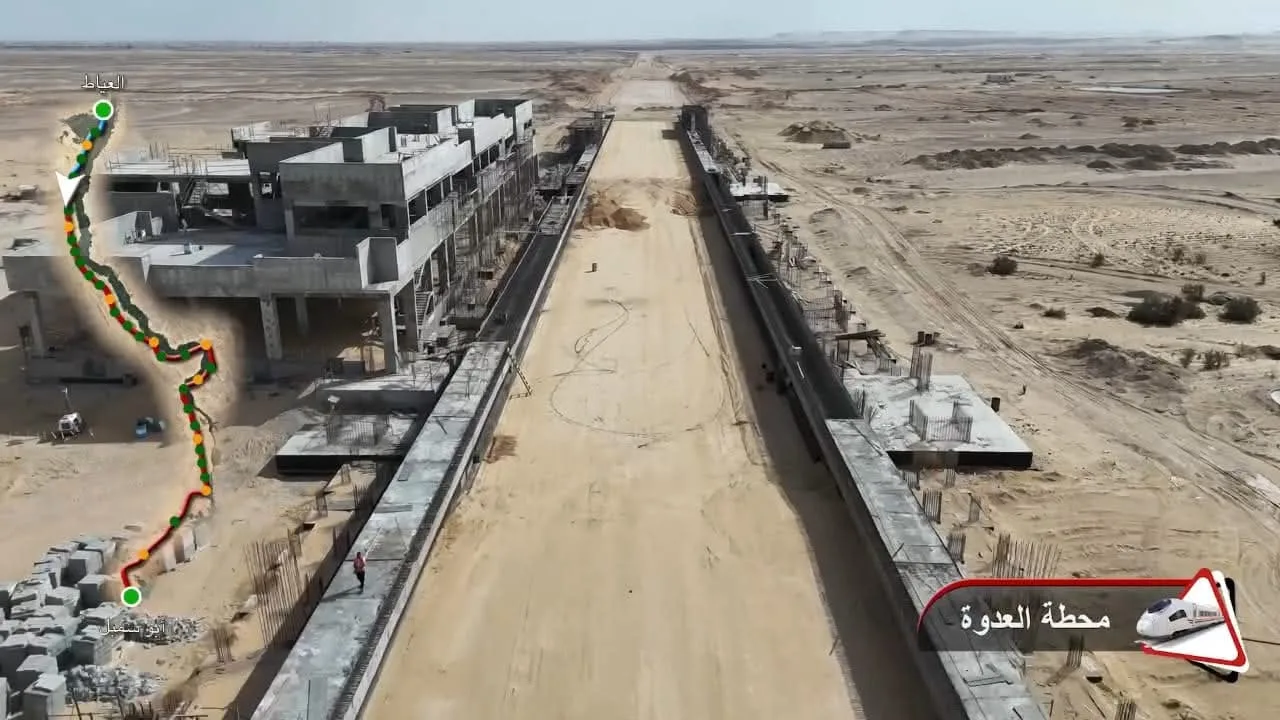 أهم التفاصيل حول مشروع الخط الثاني لشبكة القطار الكهربائي السريع من أكتوبر إلى أسوان وأبوسمبل