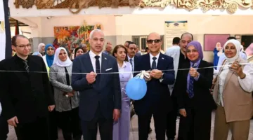 رئيس جامعة أسيوط ي inaugurate معرض وحفل الأقسام الأكاديمية في كلية التربية النوعية السنوي
