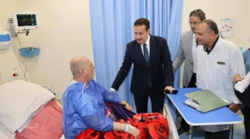 محافظ المنوفية ي inaugurate وحدة العناية المركزة وأشعة مقطعية في مستشفى صدر منوف