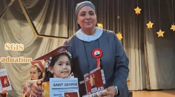 مدارس “سان جورج الدولية ببني سويف” تتألق في فعاليات حفل تخرج دفعة KG2