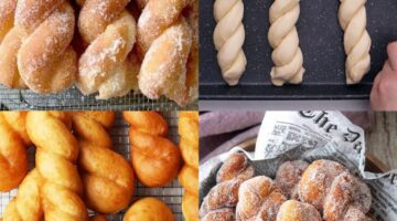 كيفية إعداد دوناتس الضفائر “تويست دوناتس”