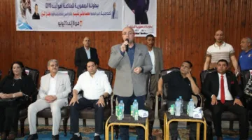 محافظ بني سويف يفتتح بطولة الجمهورية للملاكمة لفئة مواليد 2010 في الصالة المغطاة