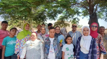الهيئة الإقليمية للسياحة في الشرقية تنظم جولة لأصحاب الهمم لزيارة ورش الفخار في كفر محمد جاويش.