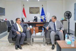محافظ دمياط يرحب بطارق مرزوق من محافظة الدقهلية