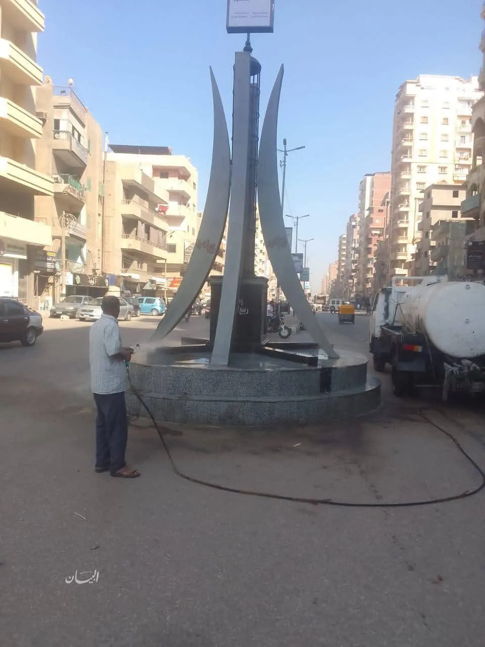 تنظيف جميع الأرصفة لتعزيز مستوى النظافة العامة في الشرقية