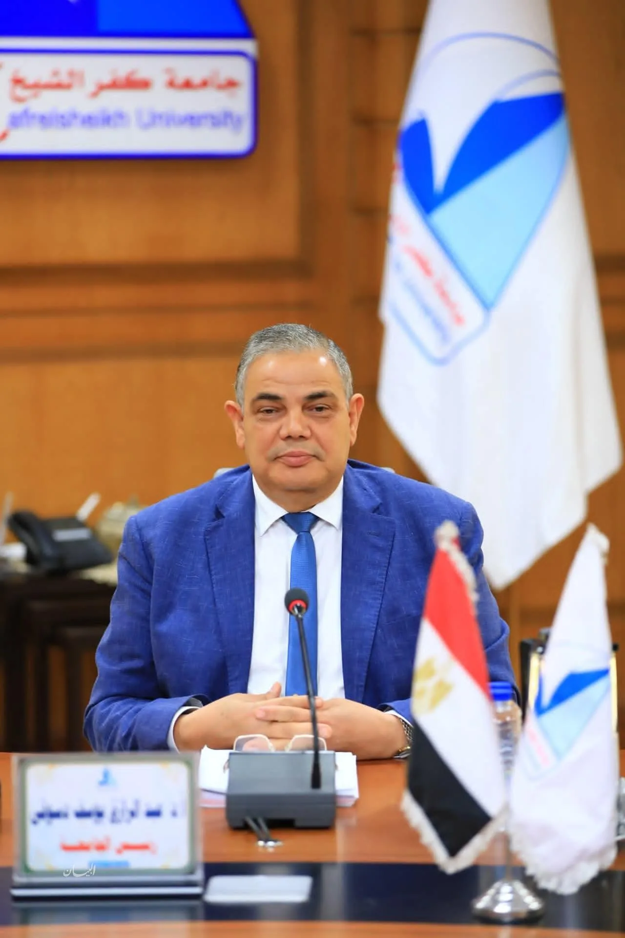جامعة كفر الشيخ تحقق المرتبة الخامسة بين الجامعات المصرية في تصنيف التايمز البريطاني. جامعة كفر الشيخ تحقق المرتبة الخامسة بين الجامعات المصرية في تصنيف التايمز البريطاني.