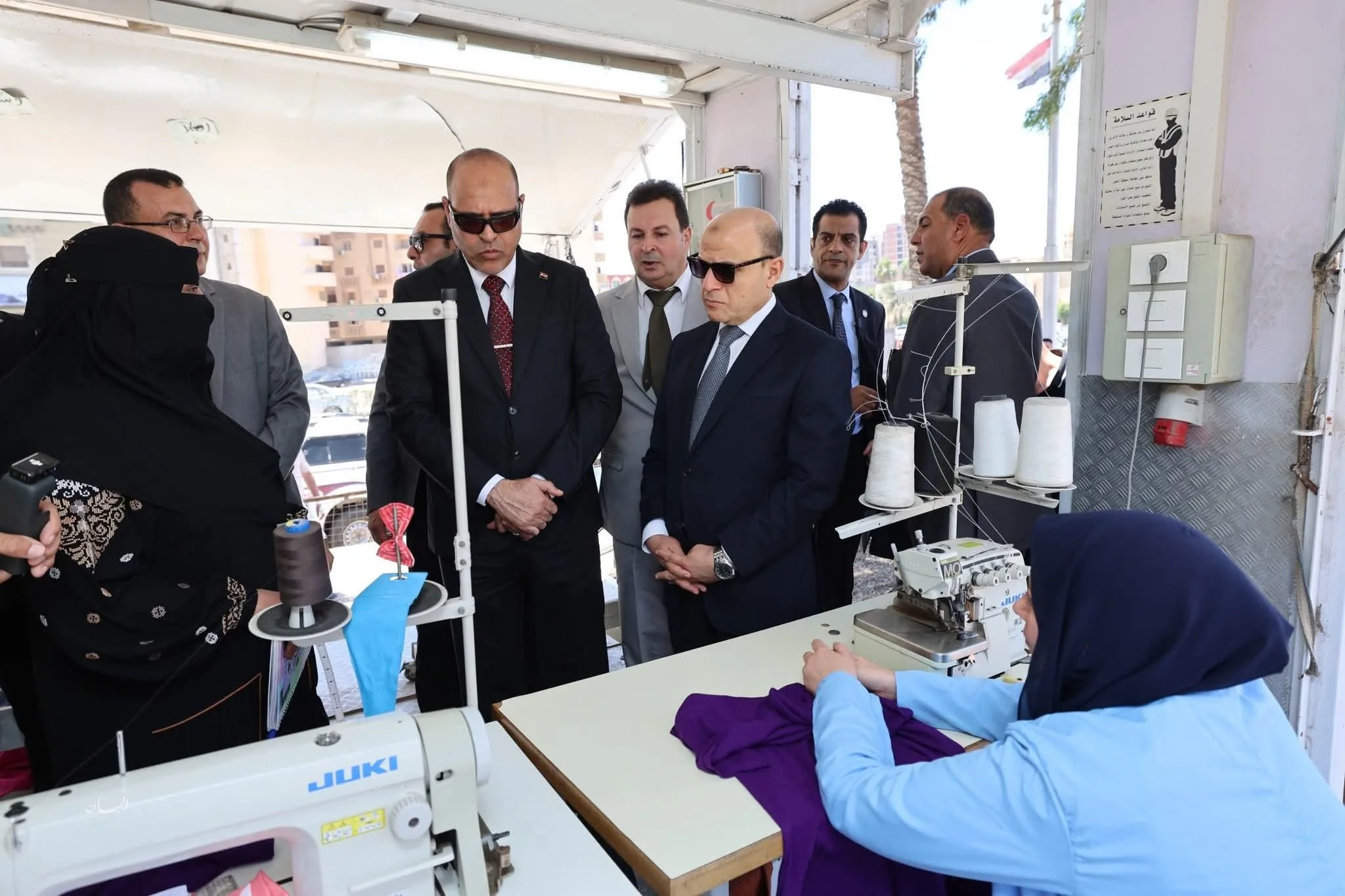 وزير العمل ومحافظ كفر الشيخ يزوران الوحدة المتنقلة للتدريب المهني وزير العمل ومحافظ كفر الشيخ يزوران الوحدة المتنقلة للتدريب المهني