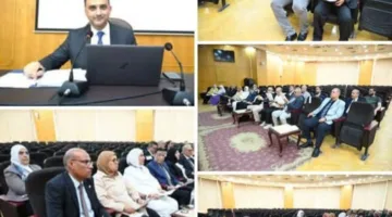 جامعة الفيوم: اجتماع المجلس الخاص بشؤون خدمة المجتمع وتنمية البيئة في جلسته رقم (209)