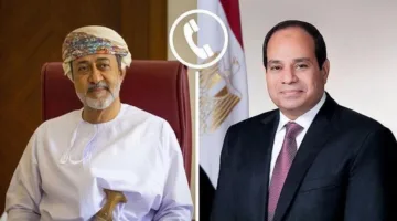 الرئيس عبد الفتاح السيسي يتواصل هاتفيًا مع السلطان هيثم بن طارق آل سعيد، سلطان عُمان.