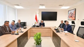 وزير الموارد المائية يراقب وضع النظام المائي في محافظتي بني سويف والمنيا