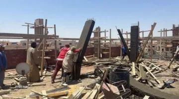 إزالة مخالفات بناء وإغلاق محلات غير ملتزمة في مدينتي بدر والشروق بالتعاون مع الجهات الأمنية