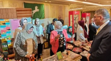 الهيئة الإقليمية لتنشيط السياحة في محافظة الشرقية تعرض ٨ حرف في معرض الجيزة للحرف اليدوية والتراثية.