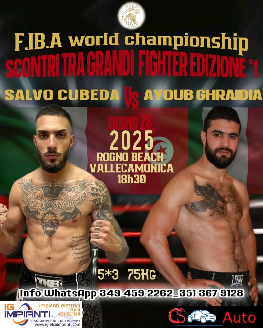 إيطاليا | تستقبل أبطال العالم في الملاكمة العربية الأسبوع المقبل إيطاليا | تستقبل أبطال العالم في الملاكمة العربية الأسبوع المقبل
