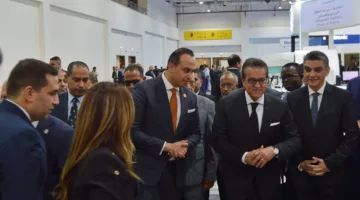 السبكي: وزارة الصحة تستقبل الوزير خلال زيارته لجناح الهيئة في المعرض الطبي المرتبط بالمؤتمر الأفريقي الطبي