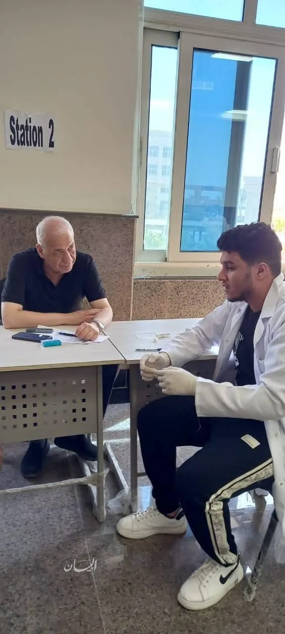 اختبارات OSCE في برنامج الطب والجراحة في جامعة الزقازيق الأهلية بمدينة العاشر من رمضان