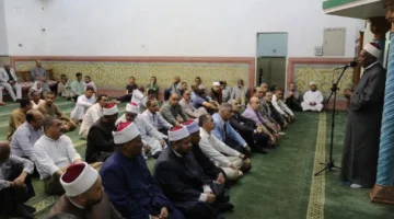محافظ أسوان يشارك في احتفالات رأس السنة الهجرية 1447 هـ بمسجد النصر