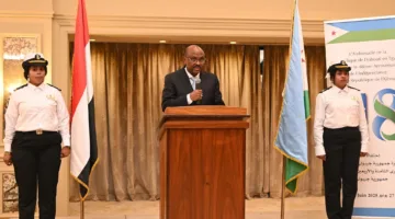 وزير الري يشارك في الاحتفال بمرور 48 عاماً على استقلال جمهورية جيبوتي