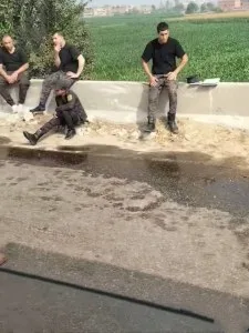 حادثة انقلاب مركبة أمن مركزي على الطريق الإقليمي في المنوفية ووقوع إصابات بين المجندين حادثة انقلاب مركبة أمن مركزي على الطريق الإقليمي في المنوفية ووقوع إصابات بين المجندين
