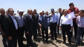 وزير النقل يراقب تقدم أعمال الصيانة في المرحلة الأولى من مشروع تحسين الطريق الدائري الإقليمي.