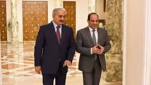 الرئيس السيسي يستقبل المشير خليفة حفتر في مدينة العلمين