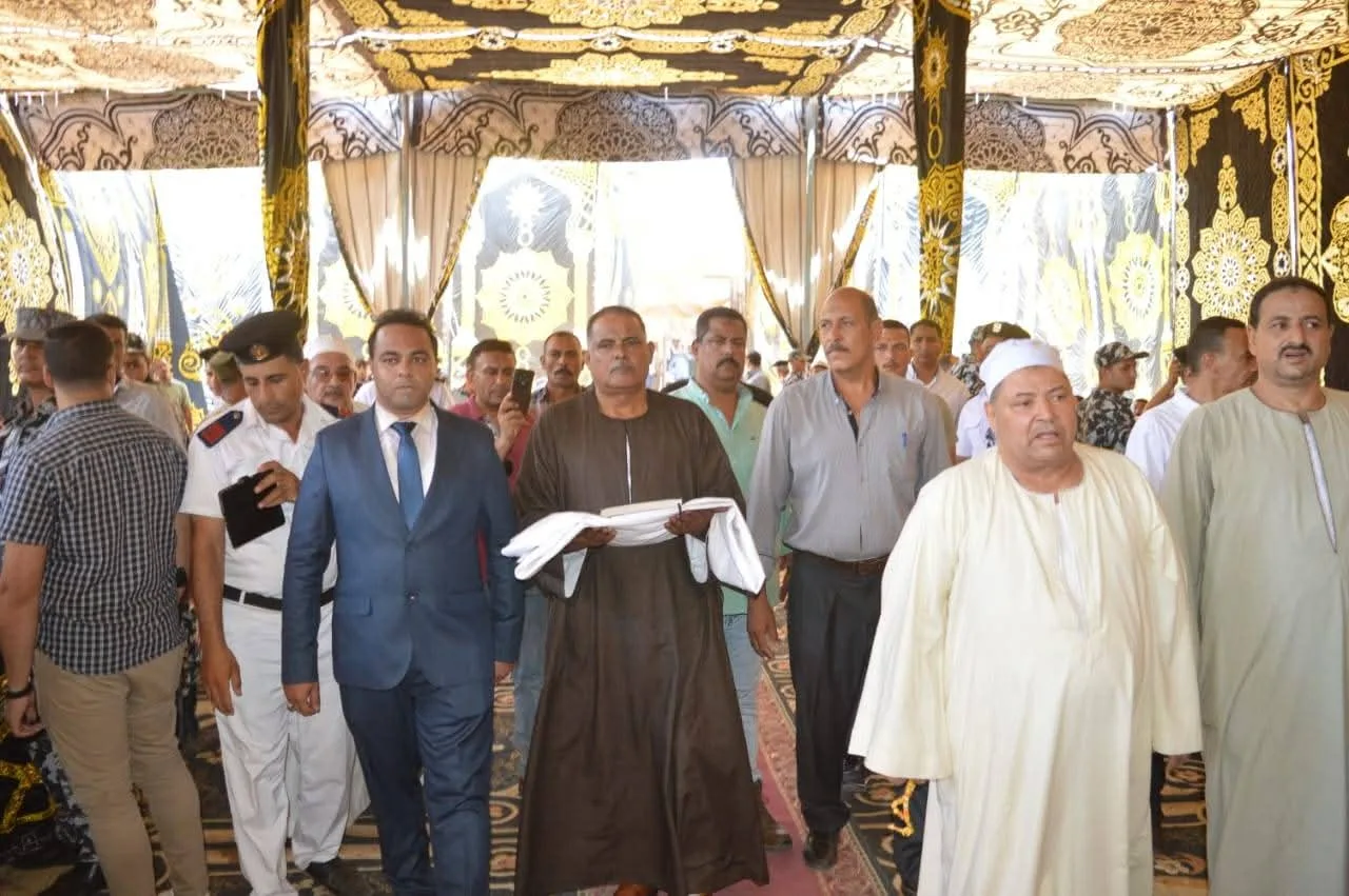 بمناسبة دعم وزارة الداخلية.. حل نزاع ثأري بين عائلتين في بني سويف بمناسبة دعم وزارة الداخلية.. حل نزاع ثأري بين عائلتين في بني سويف