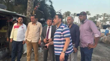 محمد همام يقوم بحملة واسعة ضد مخازن الخردة في منطقة كفر البطيخ.
