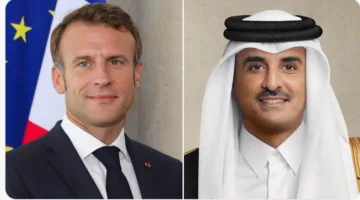 أمير قطر يناقش مع ماكرون وميلوني آثار الهجوم الأمريكي على إيران