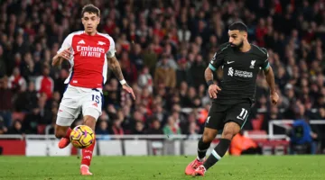 صلاح قد يغيب عن مباراة آرسنال في الدوري الإنجليزي.
